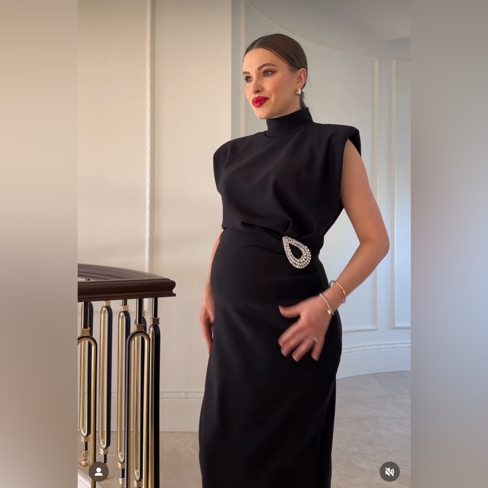 H&M Black Maxi Dress
